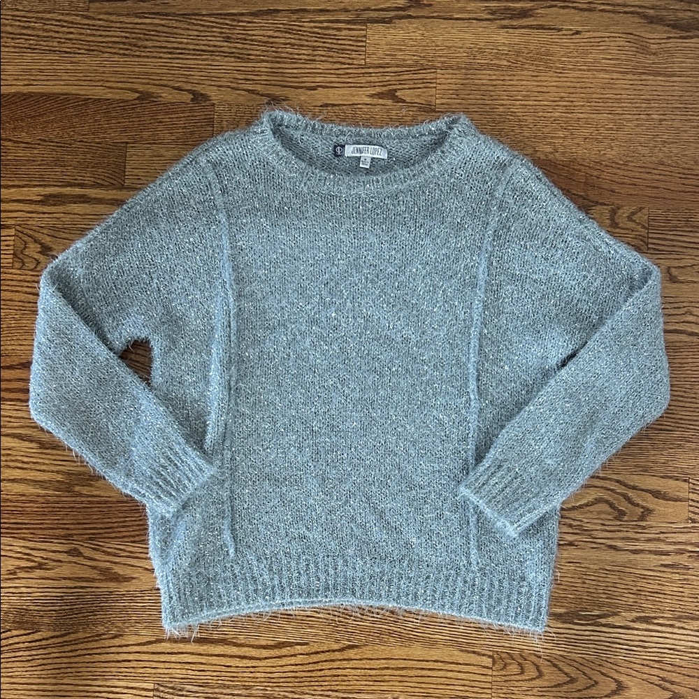Jennifer Lopez Tinsel Sweater